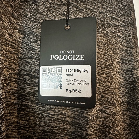 Pologize Quick Dry Long Sleeve Polo - Picture 8 of 10